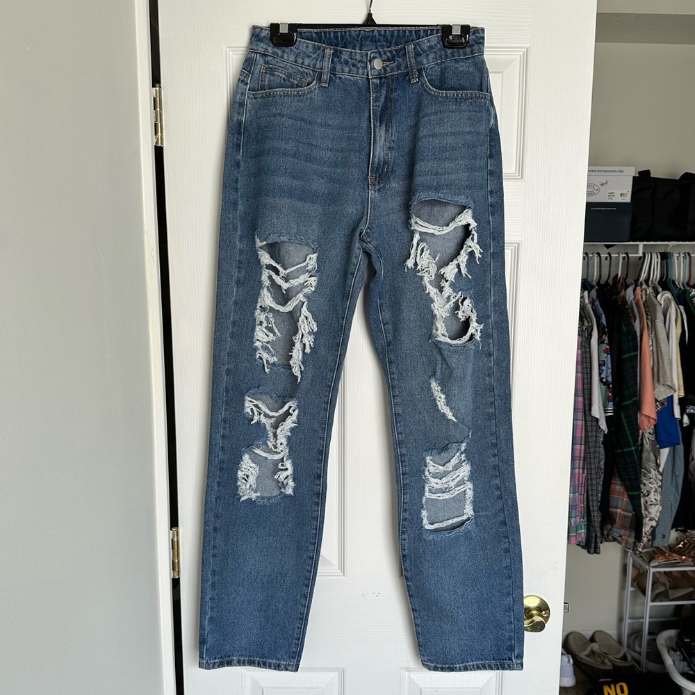 Shein ripped jeans